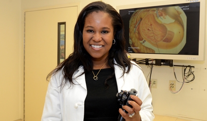 Folasade P. May Works to Remove Obstacles Keeping Minorities From CRC Screening